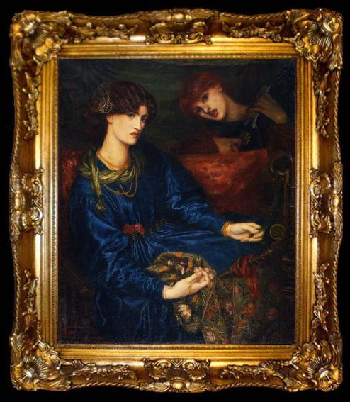 framed  Dante Gabriel Rossetti Mariana (mk28), ta009-2